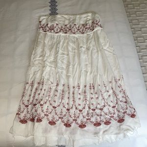 Free people strapless dress!